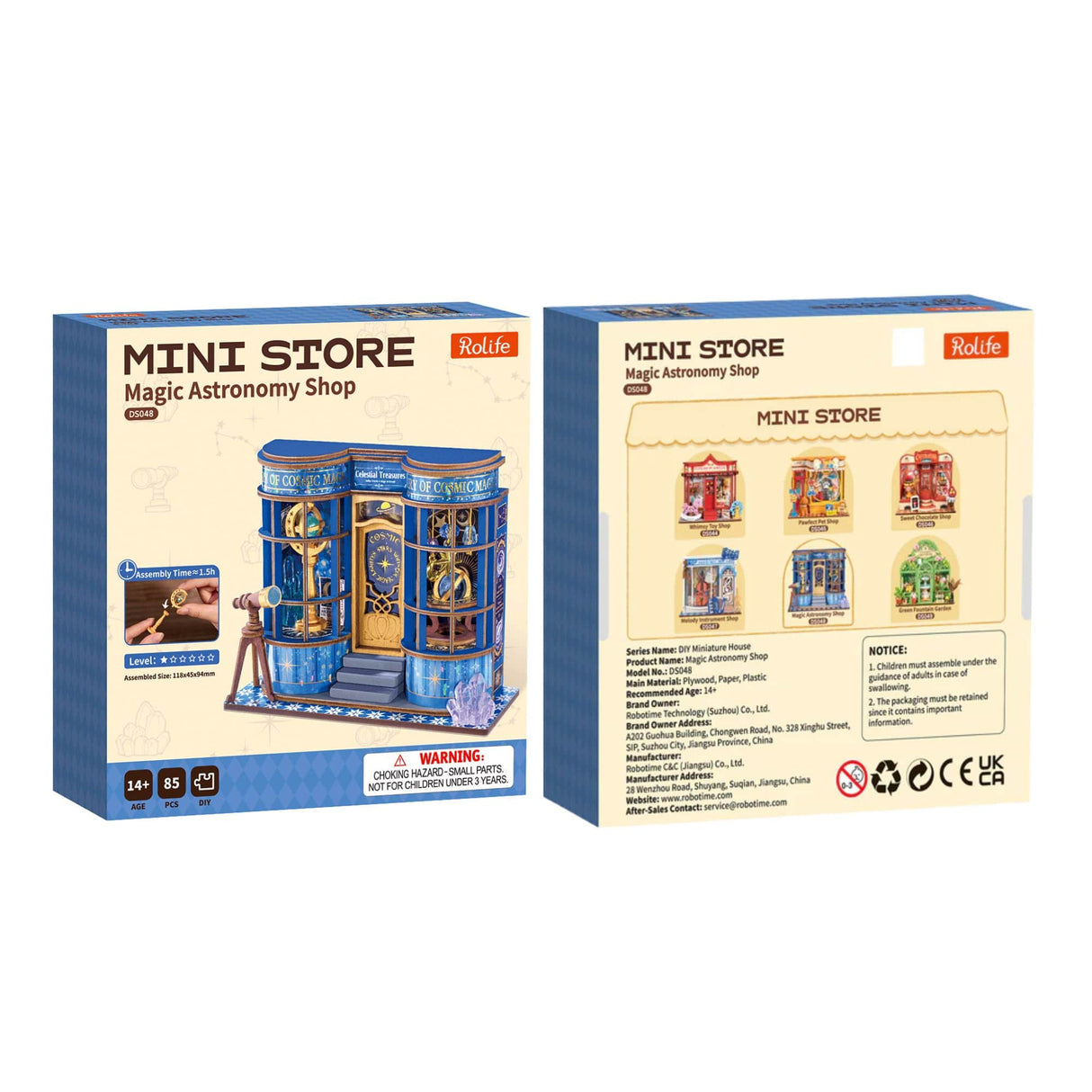Rolife Secret World - Miniatura Armable Magic Astronomy Shop