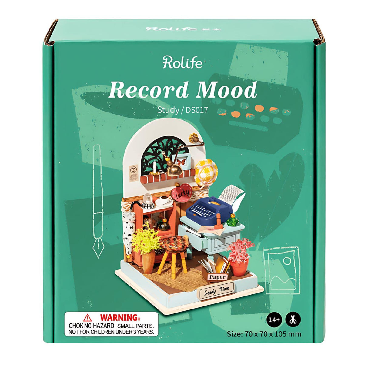 Rolife Secret World - Miniatura Armable Record Mood (Study)