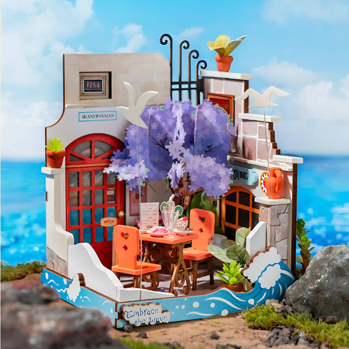 Rolife Secret World - Miniatura Armable Sea Holiday Restaurant