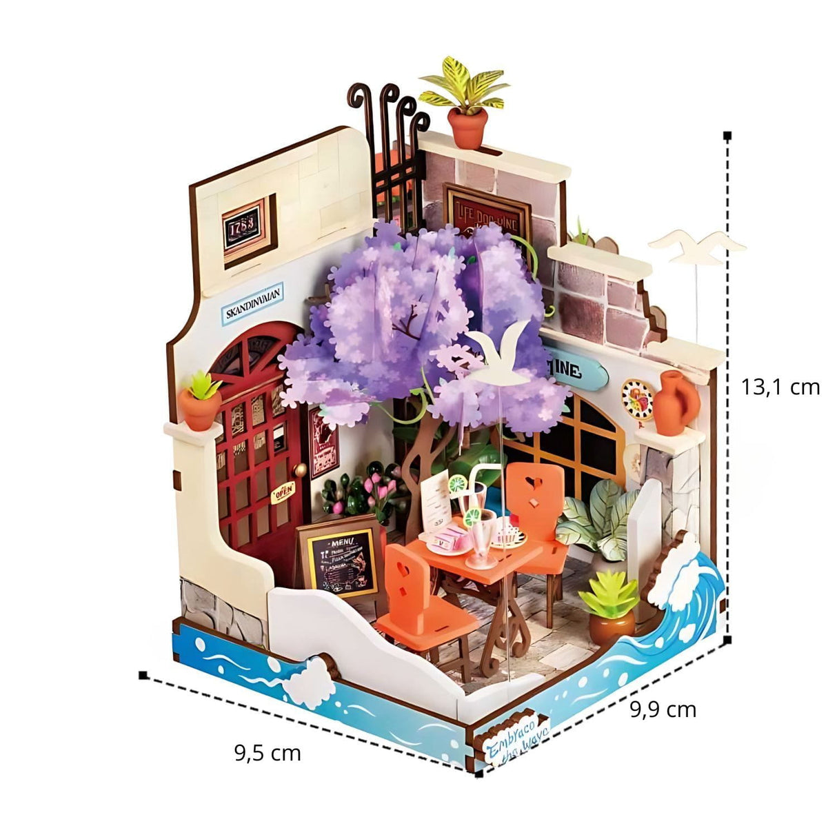 Rolife Secret World - Miniatura Armable Sea Holiday Restaurant