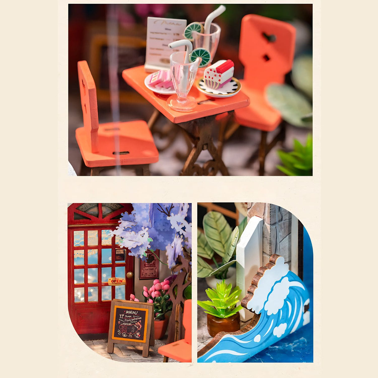 Rolife Secret World - Miniatura Armable Sea Holiday Restaurant