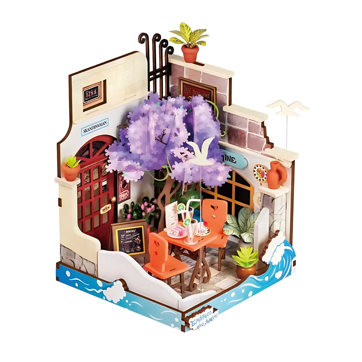 Rolife Secret World - Miniatura Armable Sea Holiday Restaurant