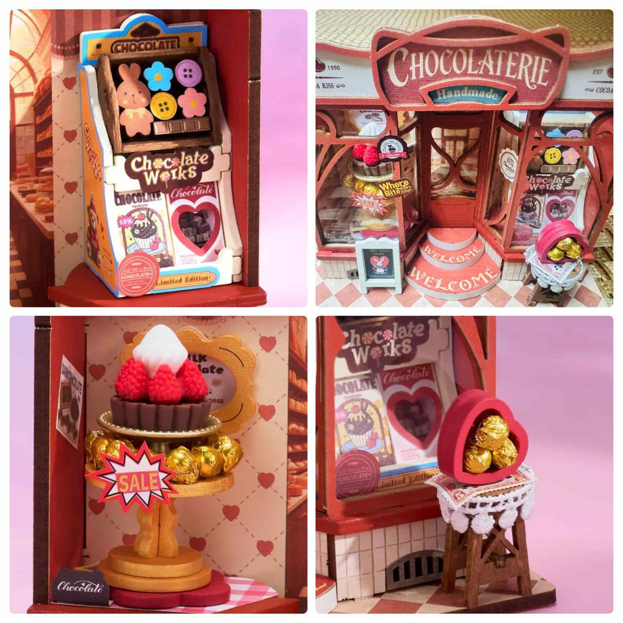 Rolife Secret World - Miniatura Armable Sweet Chocolate Shop