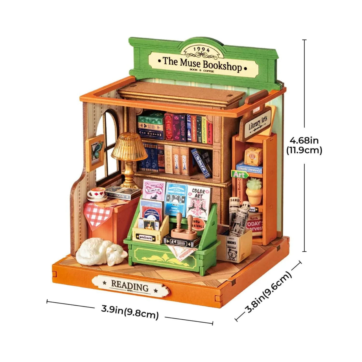 Rolife Secret World - Miniatura Armable The Muse Bookshop