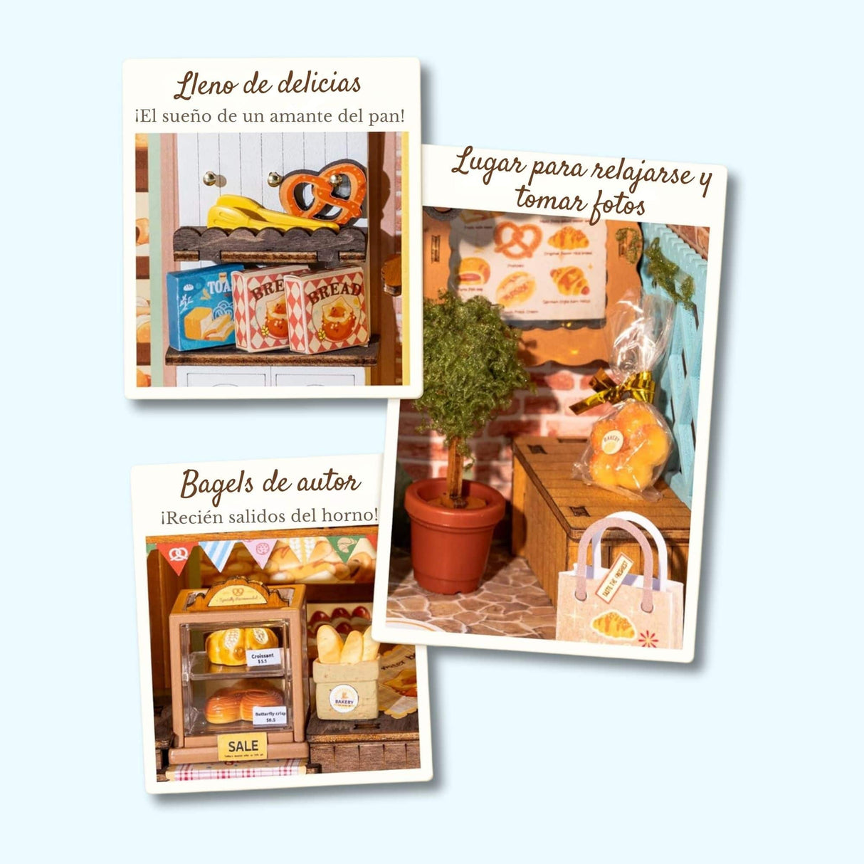 Rolife Story Frame Series - Puzzle 3D Fluffy Cat Bakery
