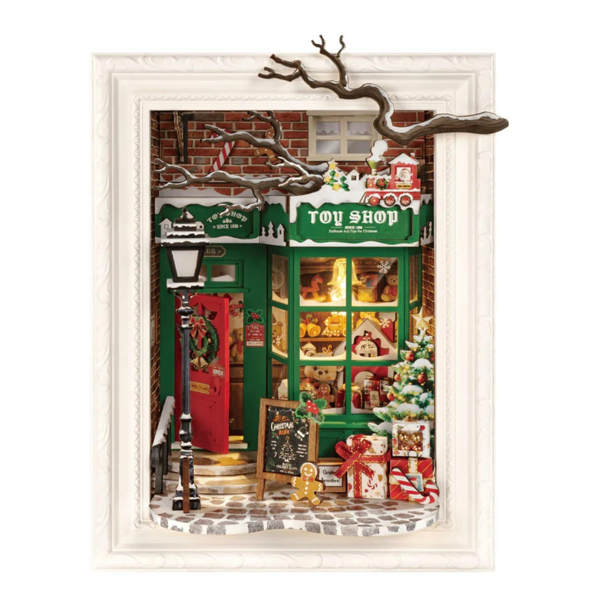 Rolife Story Frame Series - Puzzle 3D Santa Toy Shop