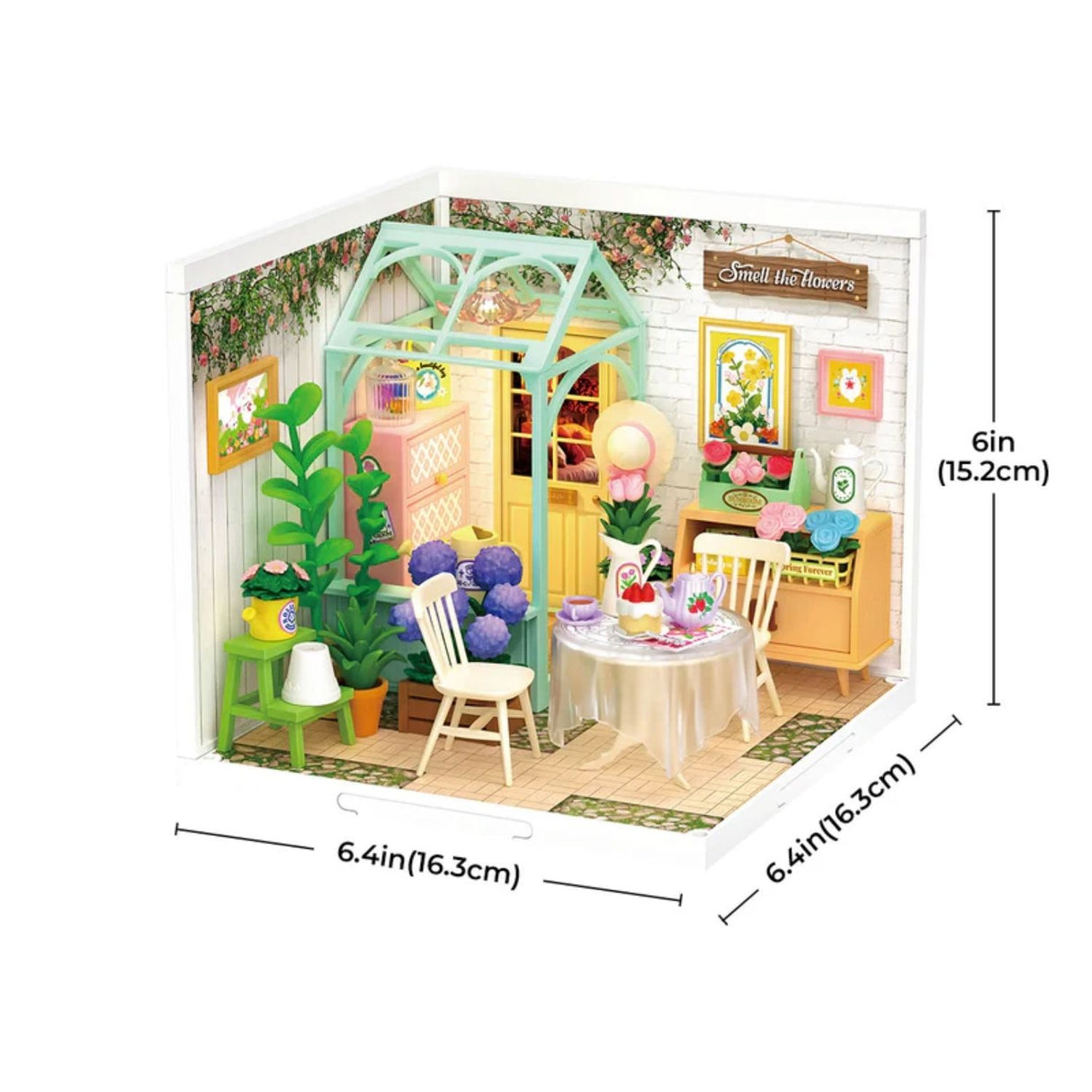 Rolife Super Creator - Casas Miniatura Blooming Tea Garden