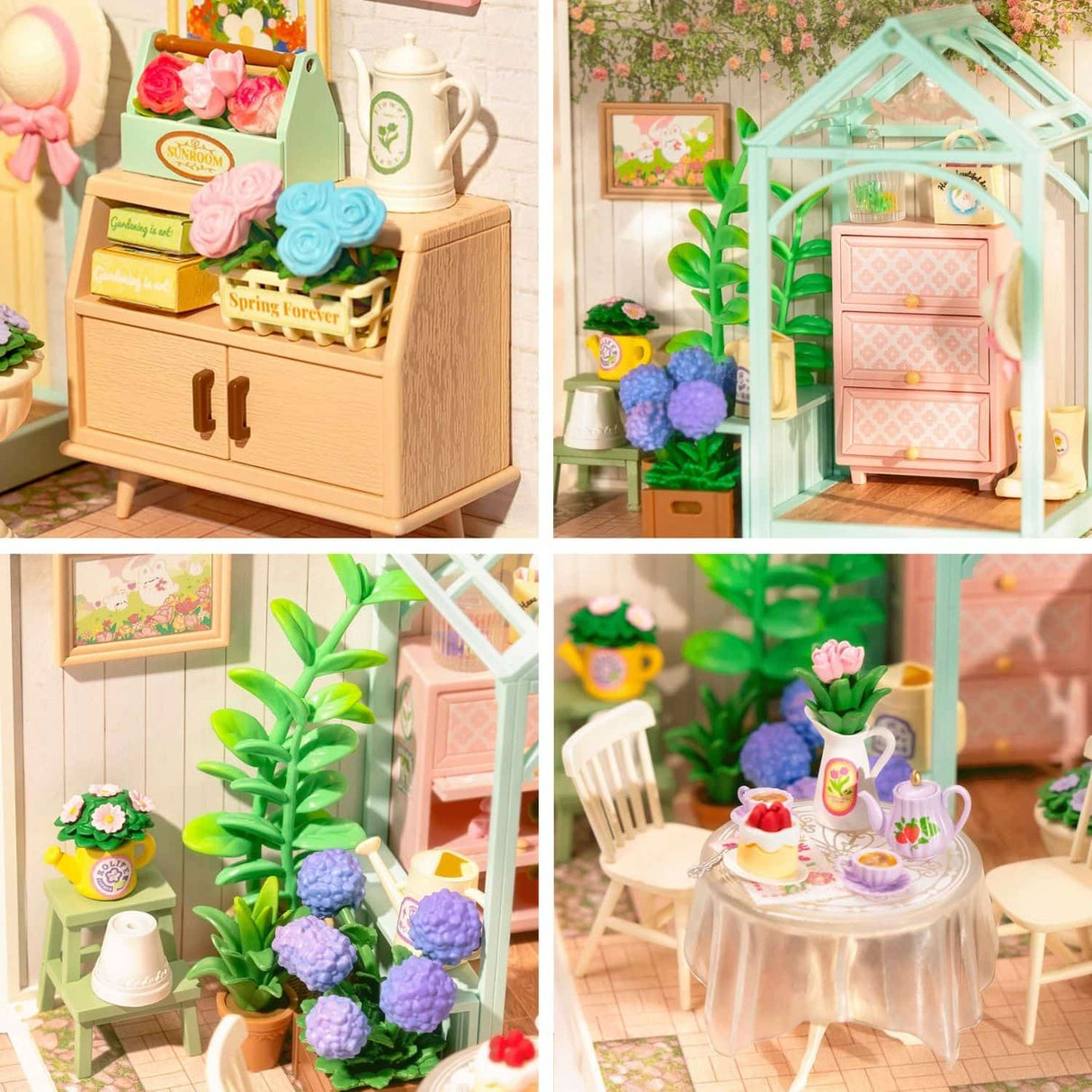Rolife Super Creator - Casas Miniatura Blooming Tea Garden