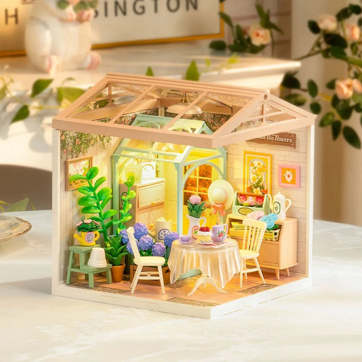 Rolife Super Creator - Casas Miniatura Blooming Tea Garden