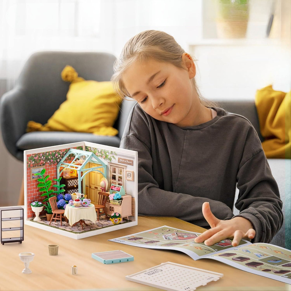 Rolife Super Creator - Casas Miniatura Blooming Tea Garden