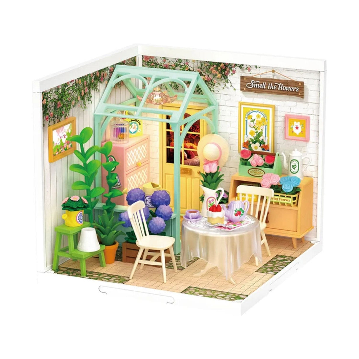 Rolife Super Creator - Casas Miniatura Blooming Tea Garden