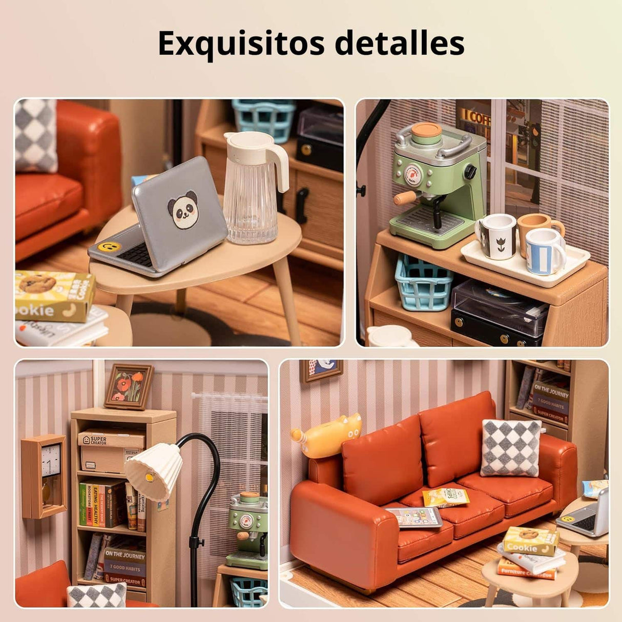 Rolife Super Creator - Casas Miniatura Cozy Living Lounge
