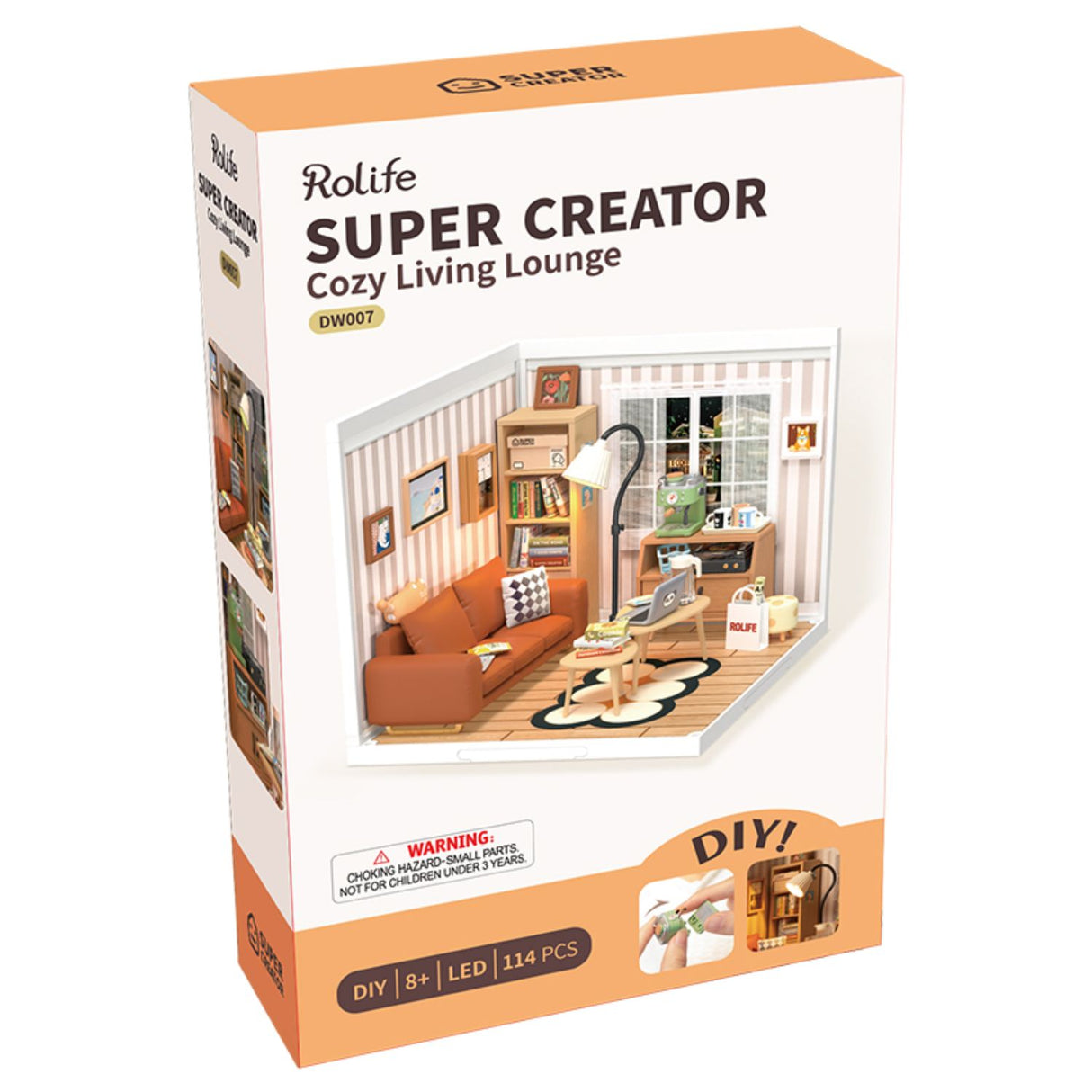 Rolife Super Creator - Casas Miniatura Cozy Living Lounge