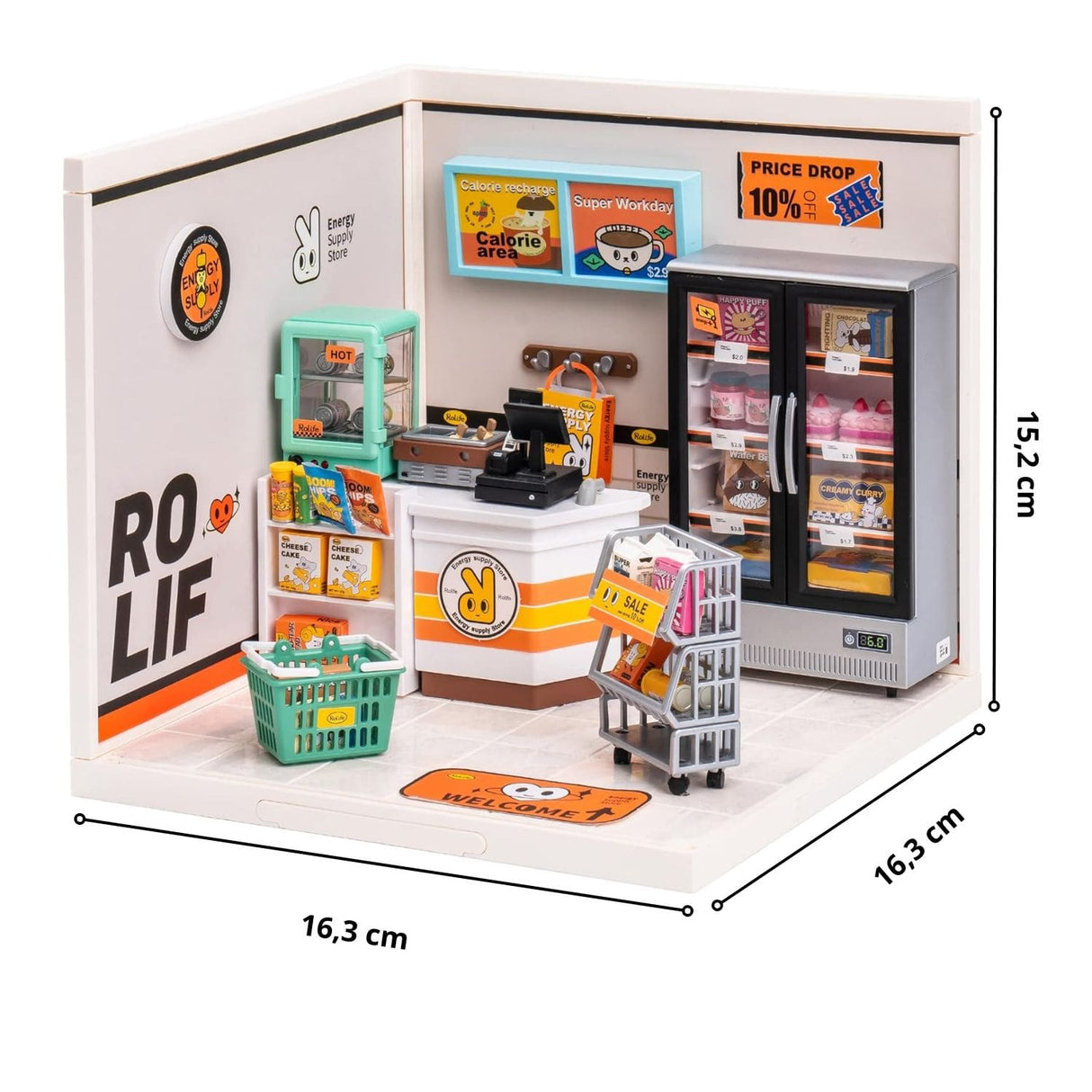 Rolife Super Creator - Casas Miniatura Energy Supply