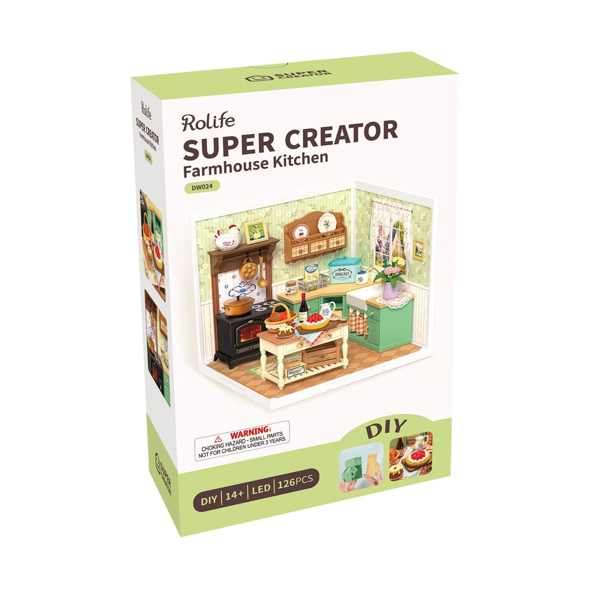 Rolife Super Creator - Casas Miniatura Farmhouse Kitchen