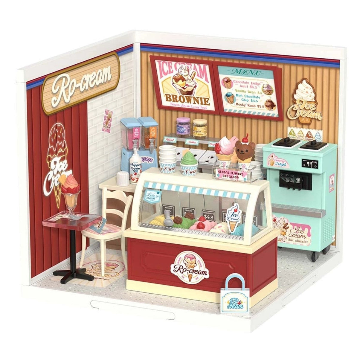 Rolife Super Creator - Casas Miniatura Flavorful Ice Cream