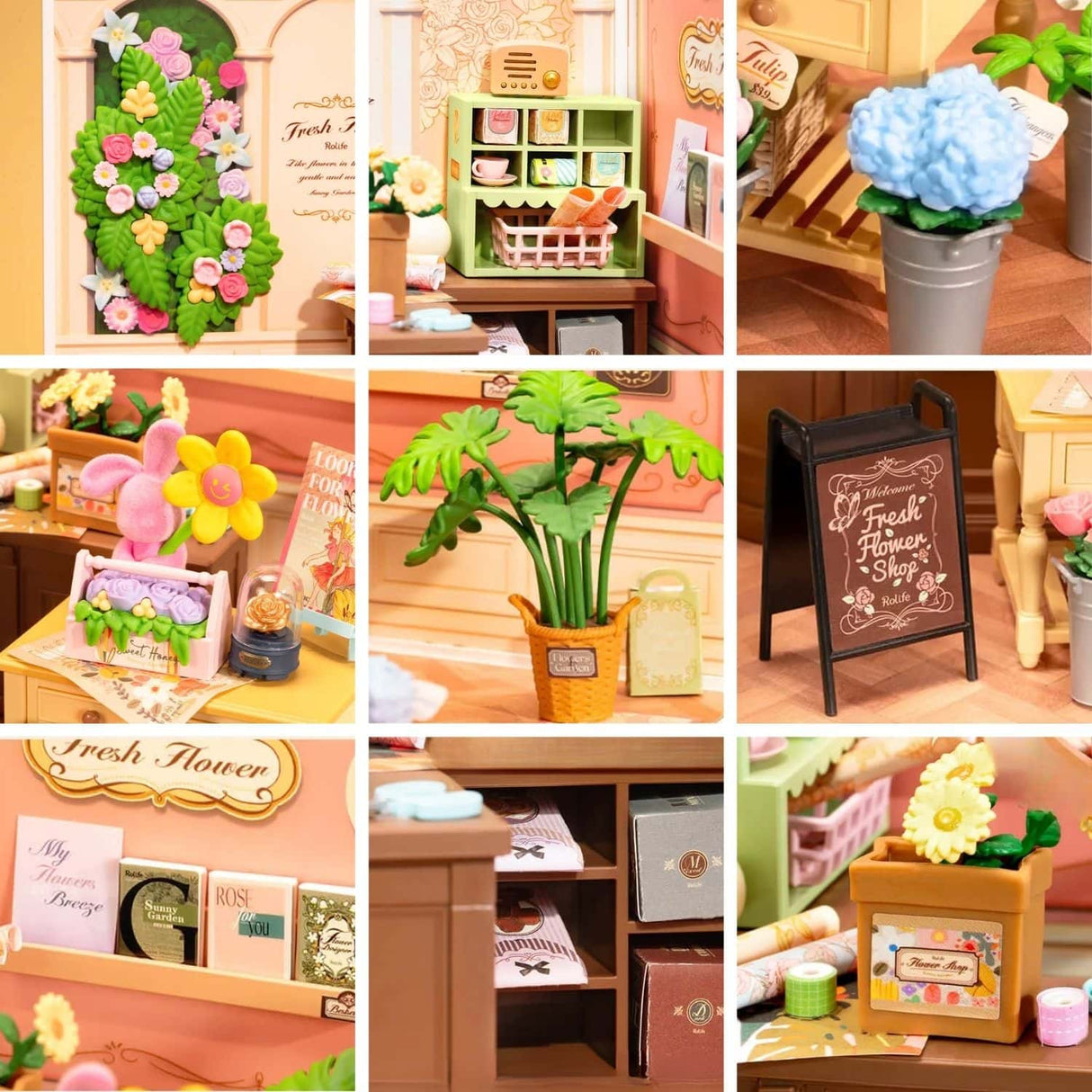 Rolife Super Creator - Casas Miniatura Fresh Flower Shop