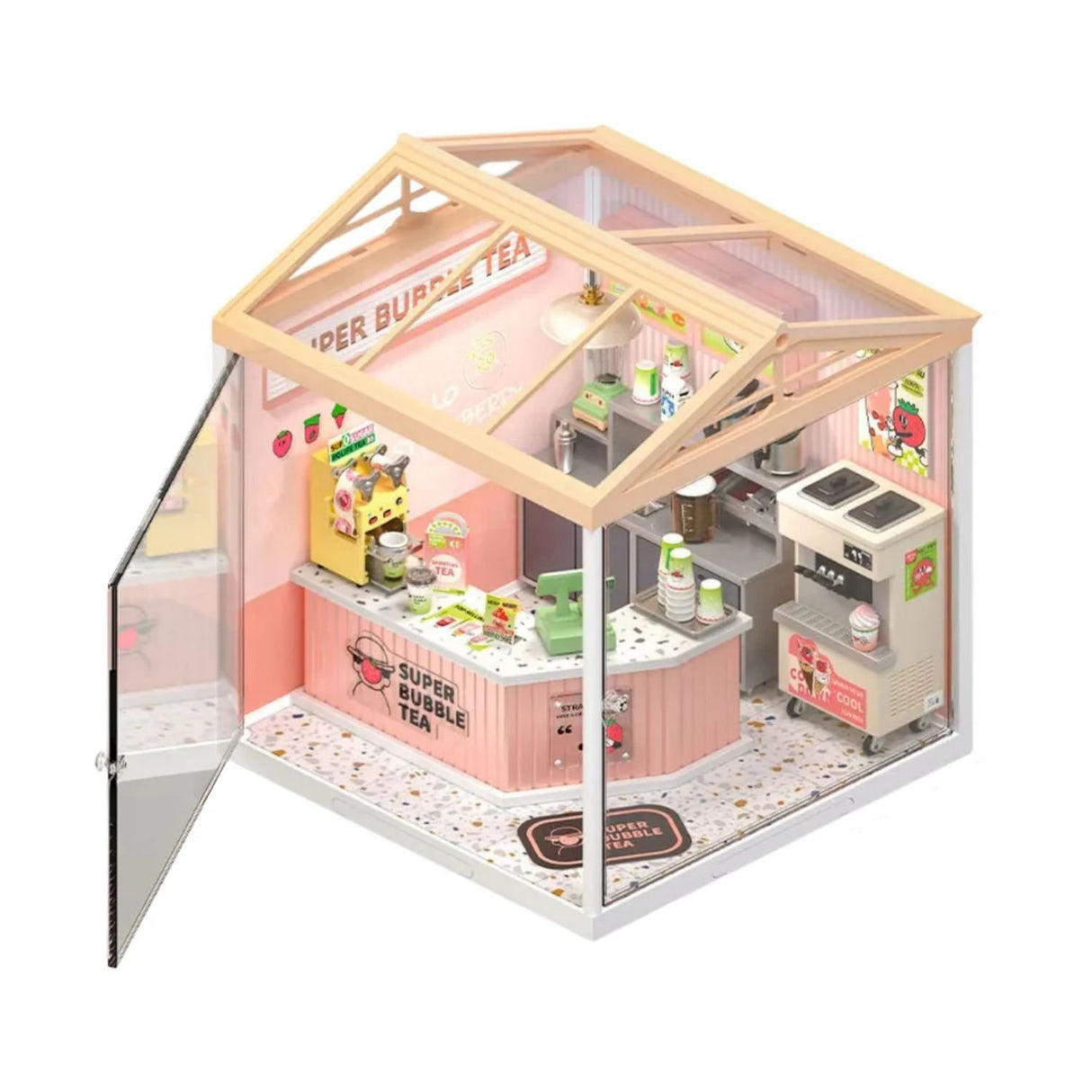 Rolife Super Creator - Casas Miniatura Puerta Anti Polvo x2