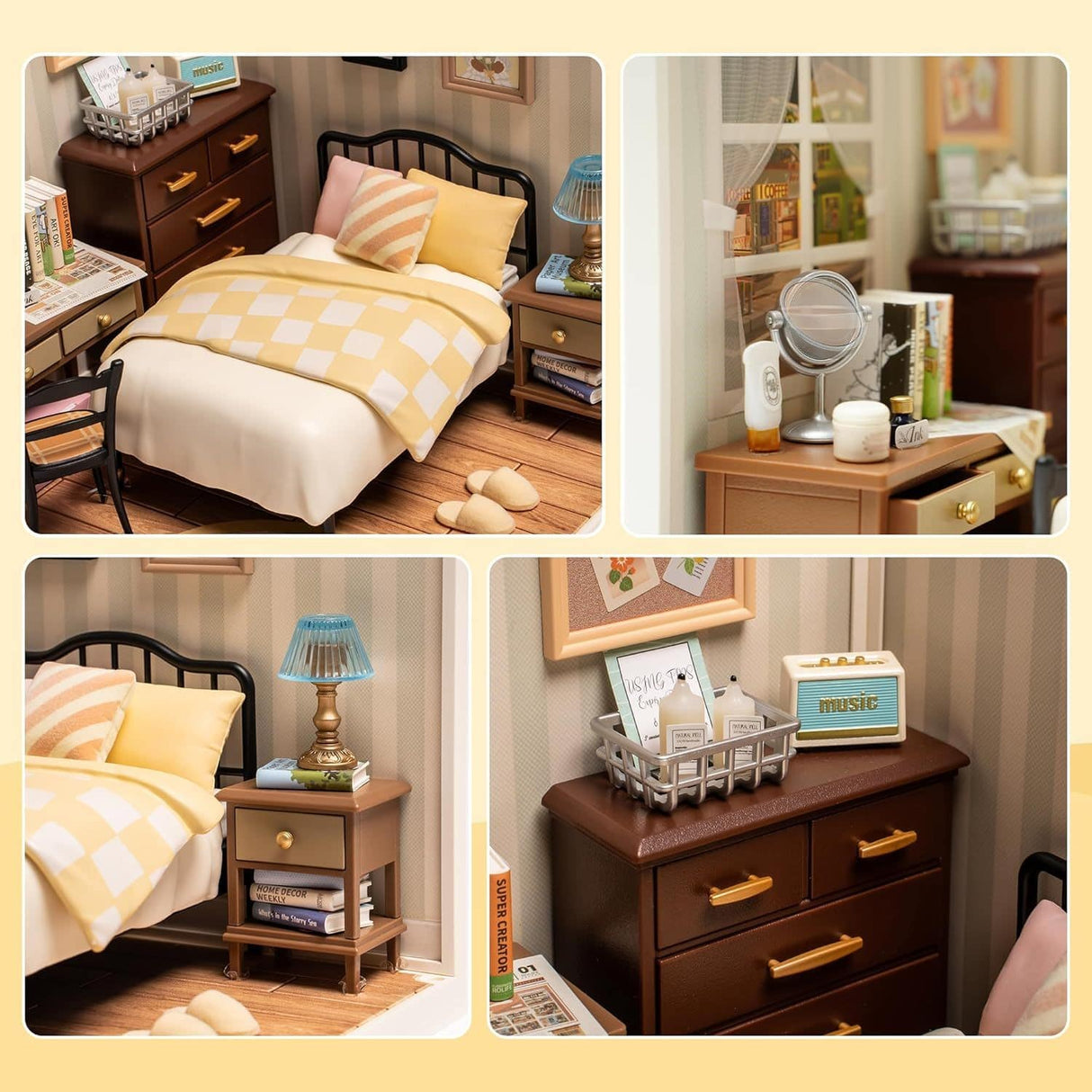 Rolife Super Creator - Casas Miniatura Sweet Dream Bedroom