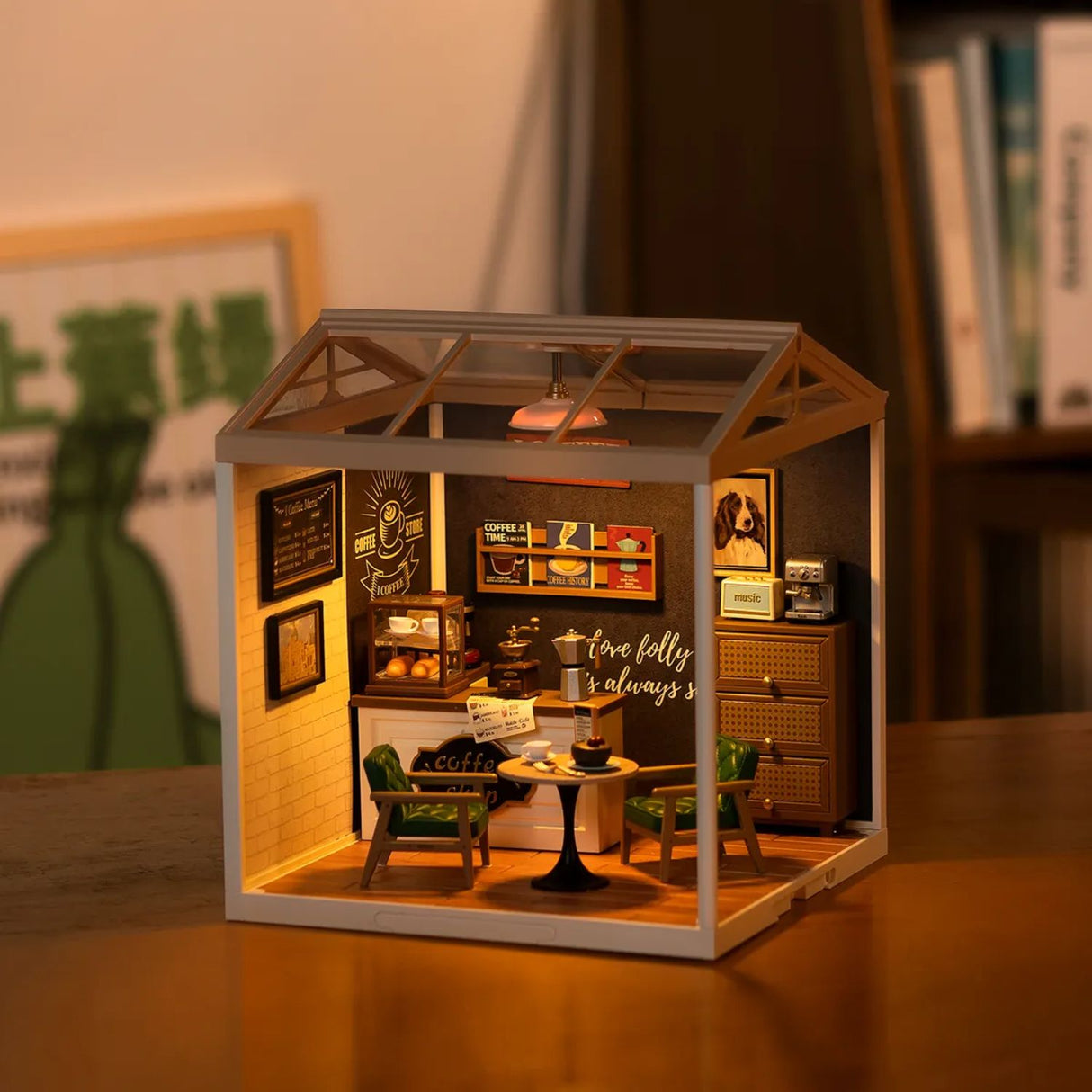Rolife Super Creator - Casas Miniatura Breezy Time Café