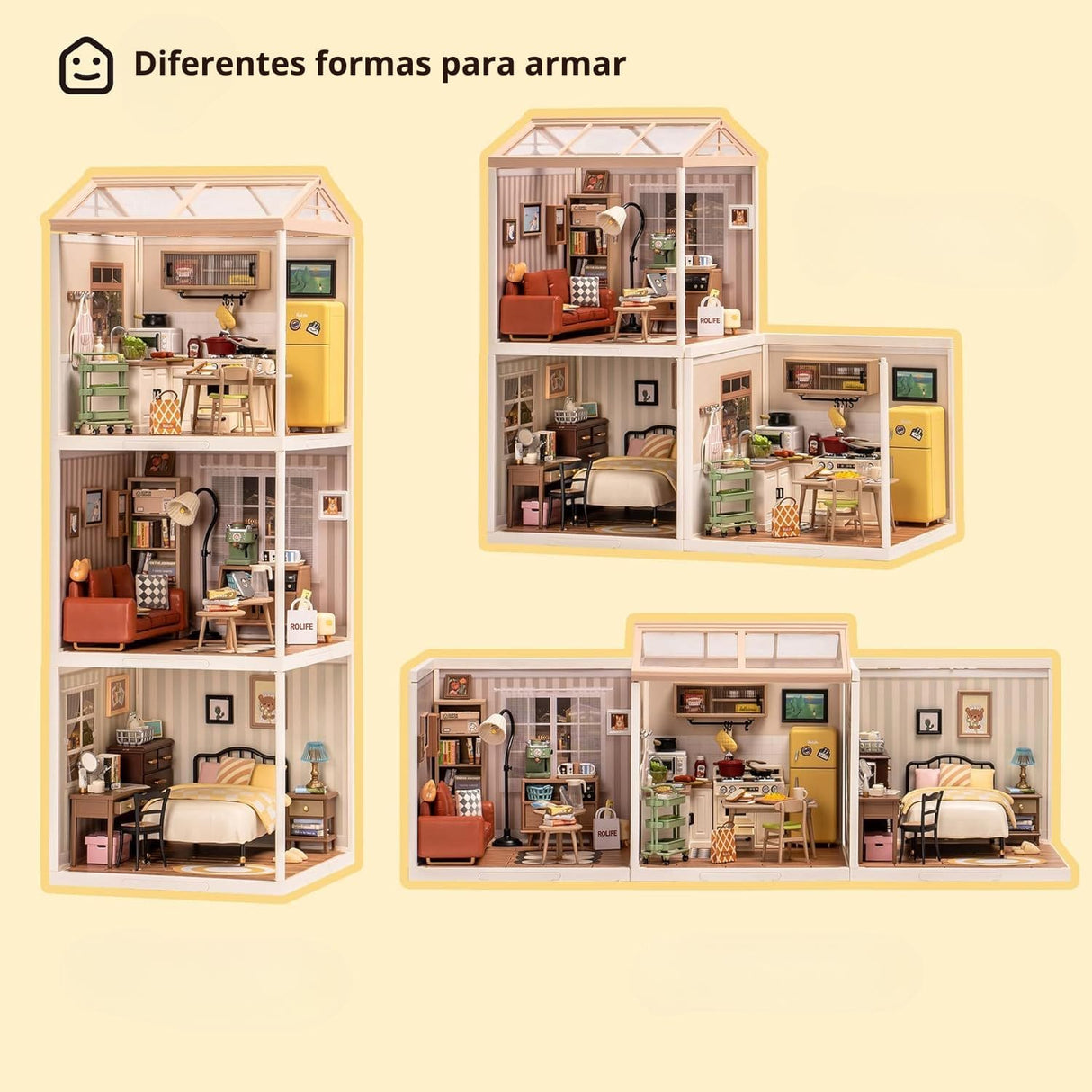 Rolife Super Creator - Casas Miniatura Sweet Dream Bedroom