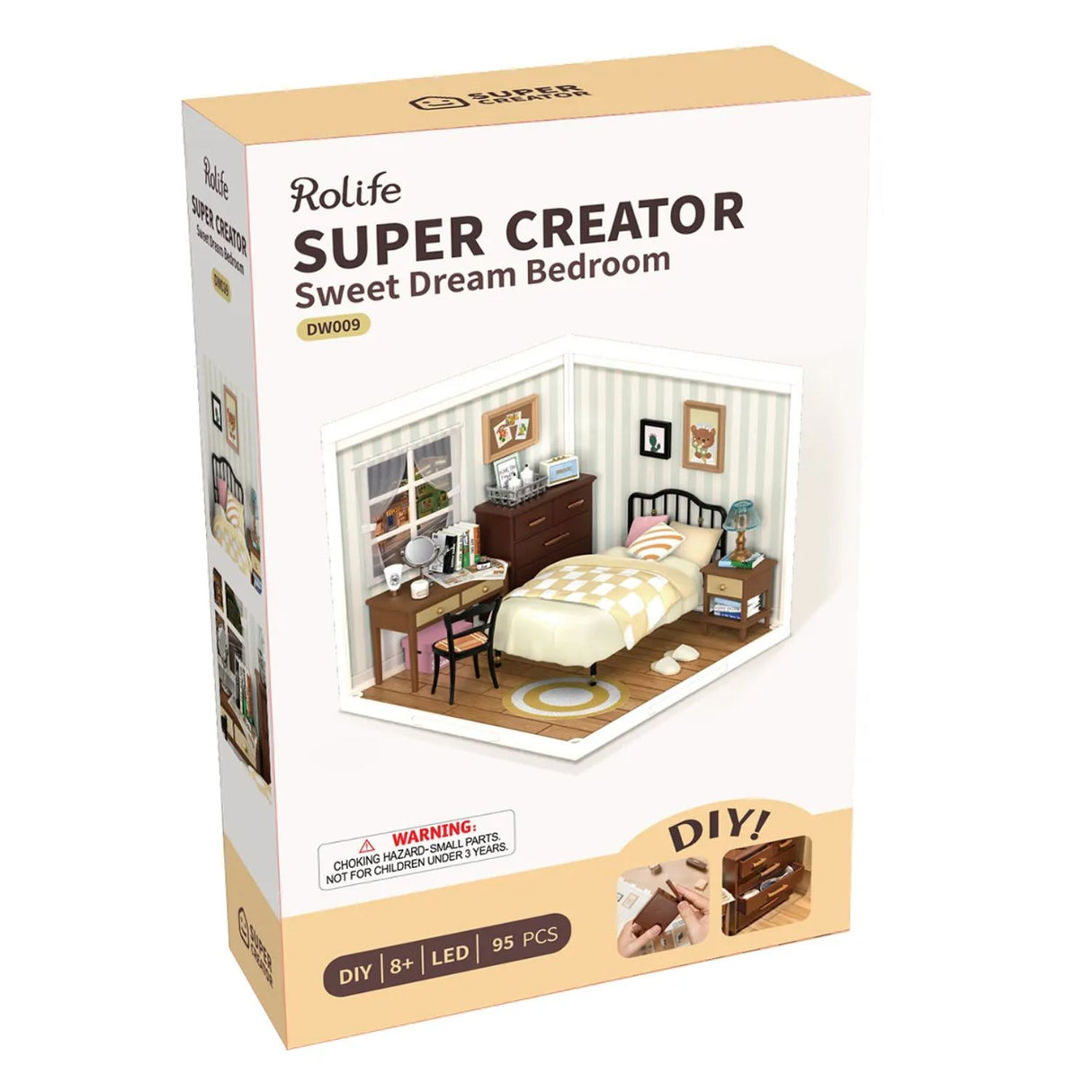 Rolife Super Creator - Casas Miniatura Sweet Dream Bedroom
