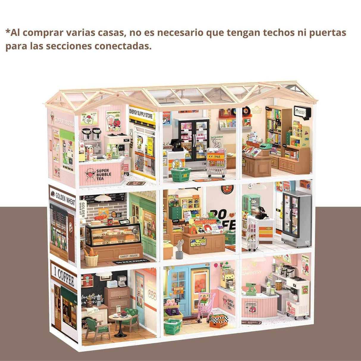 Rolife Super Creator - Casas Miniatura Techo B