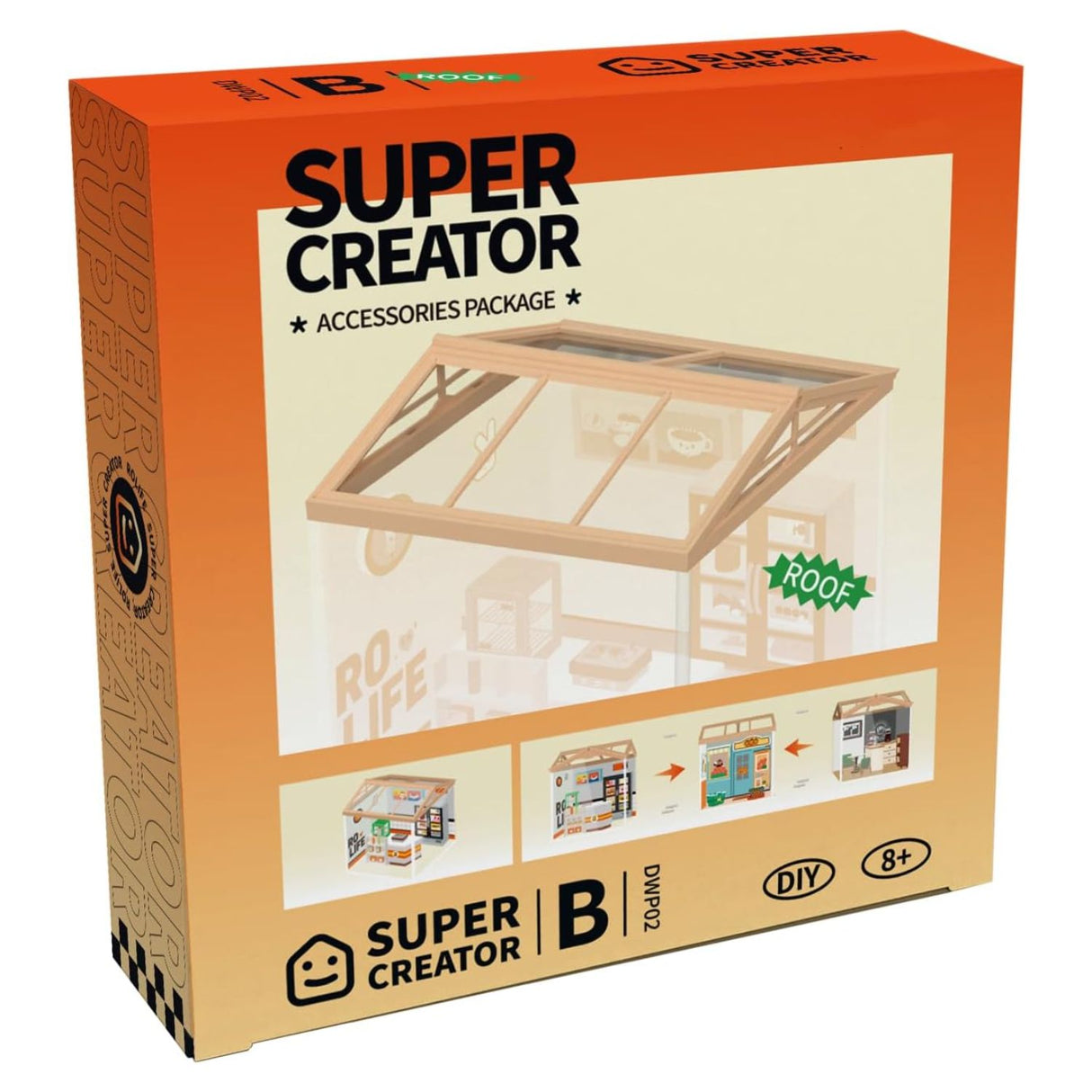 Rolife Super Creator - Casas Miniatura Techo B