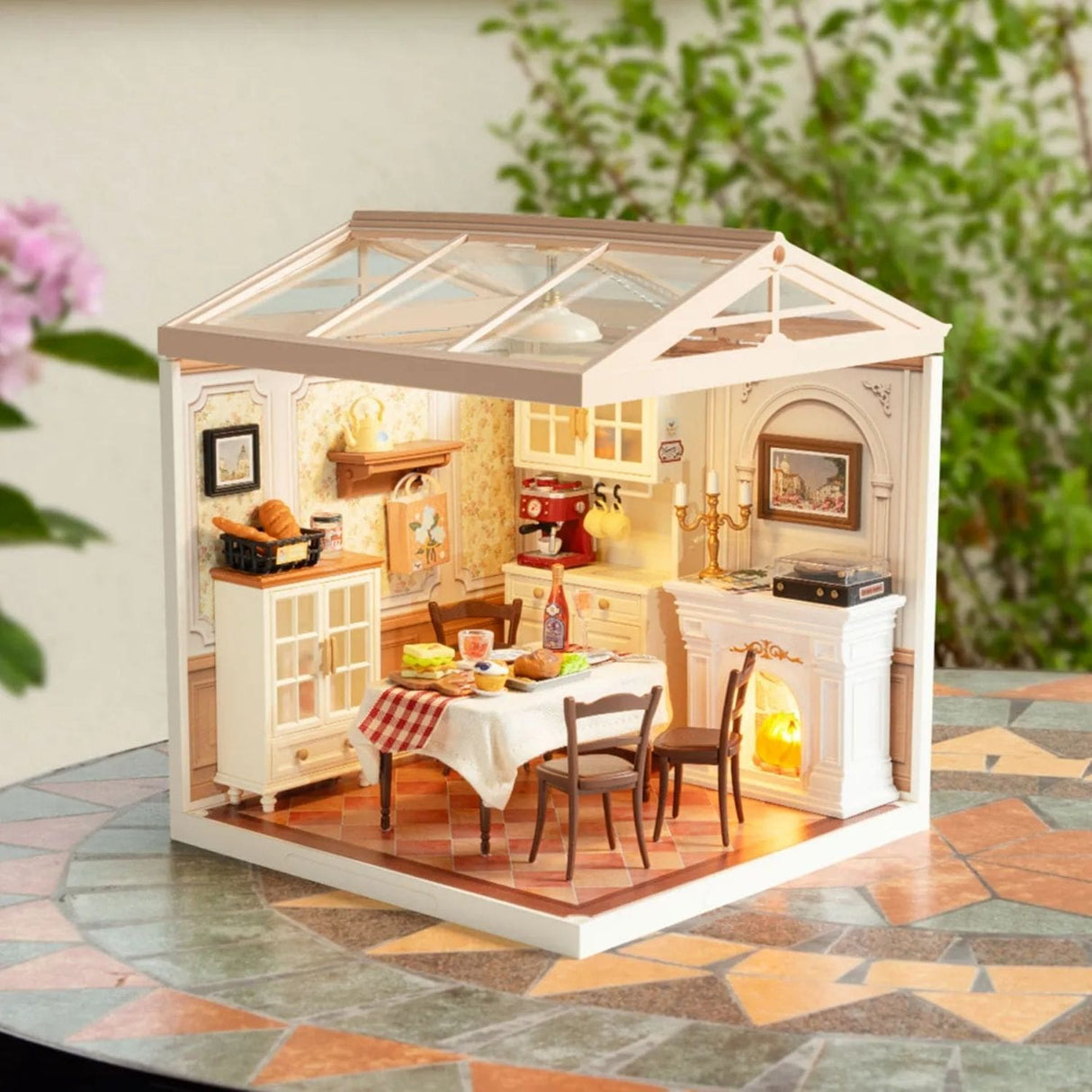 Rolife Super Creator - Casas Miniatura Warm Dining Room