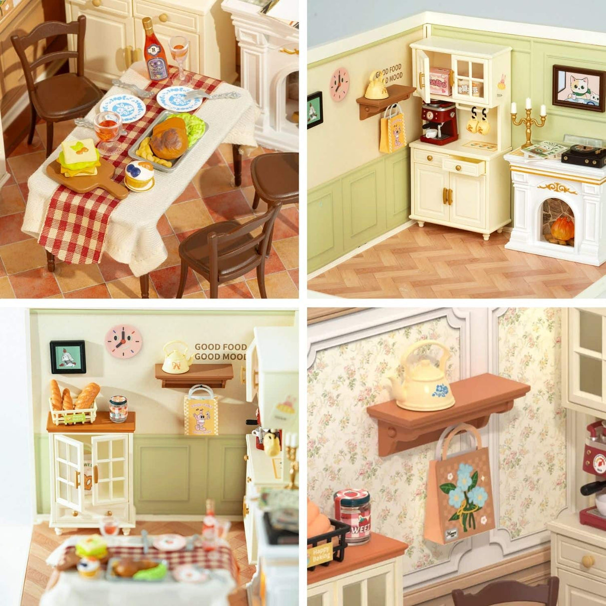 Rolife Super Creator - Casas Miniatura Warm Dining Room