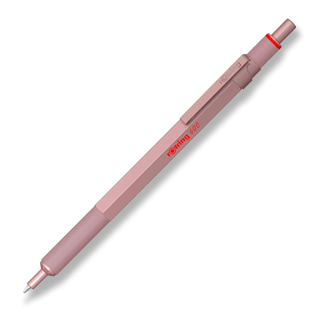 Rotring 600 - Bolígrafo Punta Media Punta Media Cuerpo Color Oro Rosa