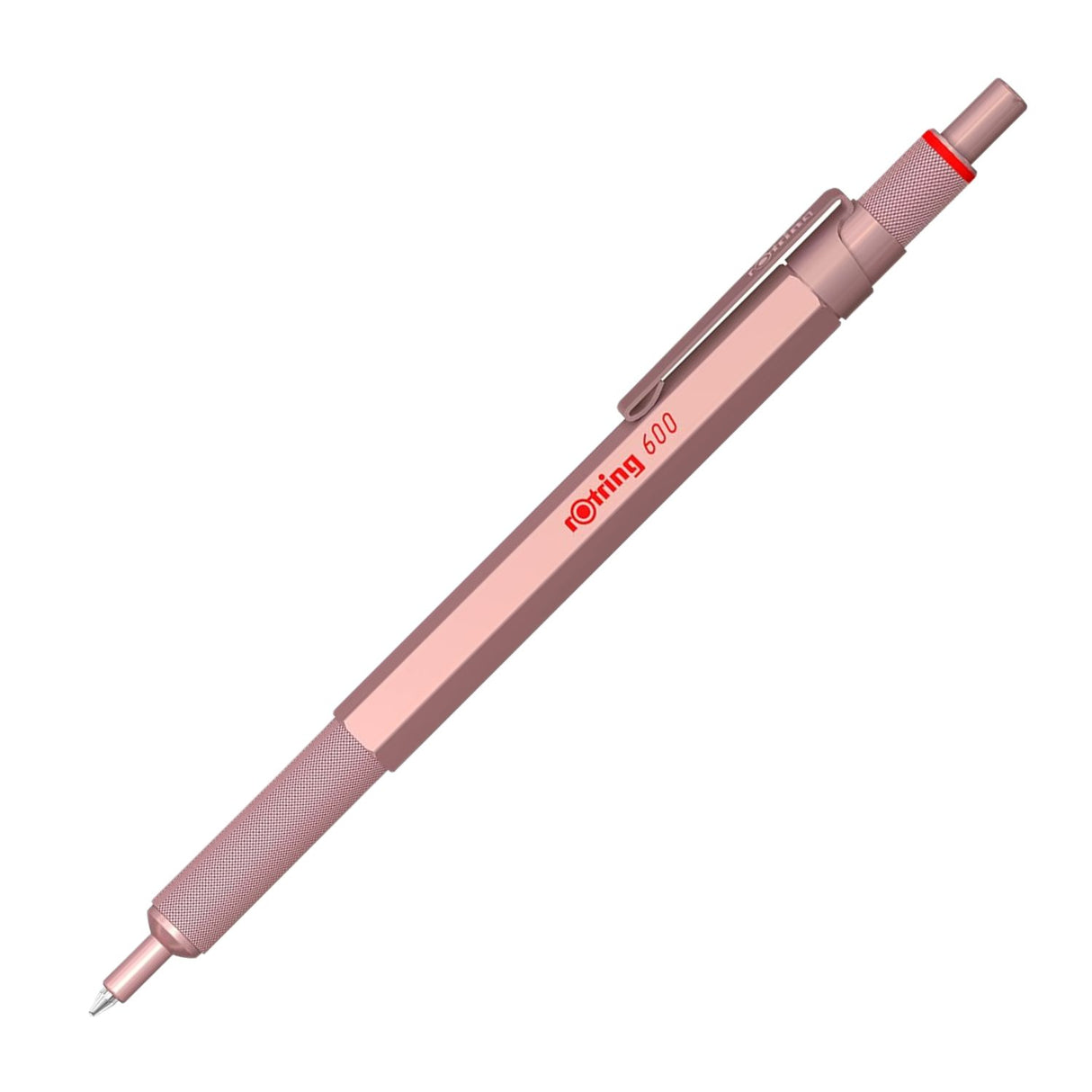 Rotring 600 - Bolígrafo Punta Media Punta Media Cuerpo Color Oro Rosa