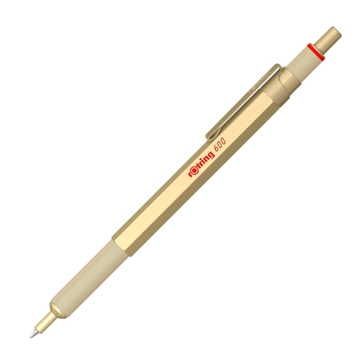 Rotring 600 - Bolígrafo Punta Media Punta Media Cuerpo Color Oro