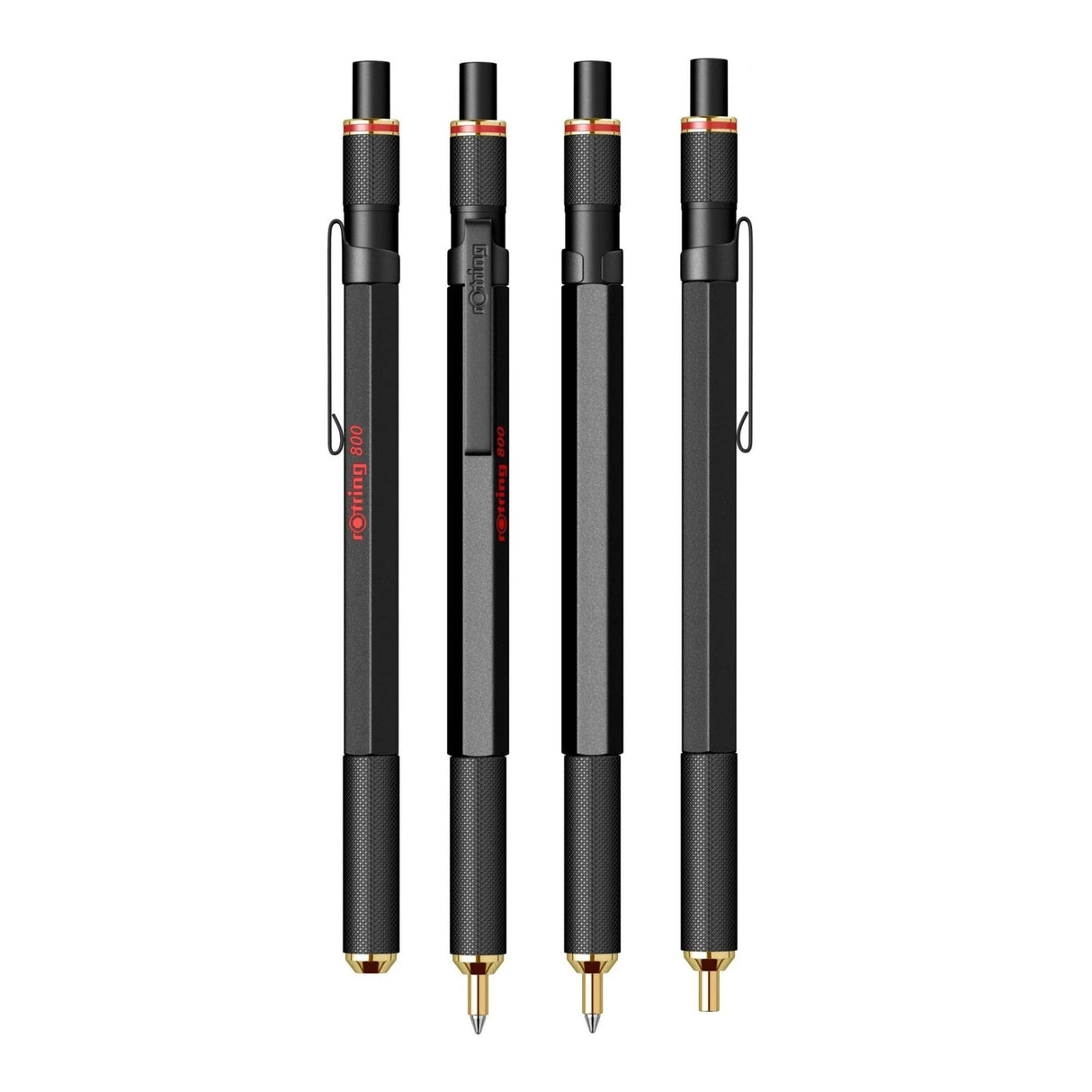 Rotring 800 - Bolígrafo Punta Media Cuerpo Negro