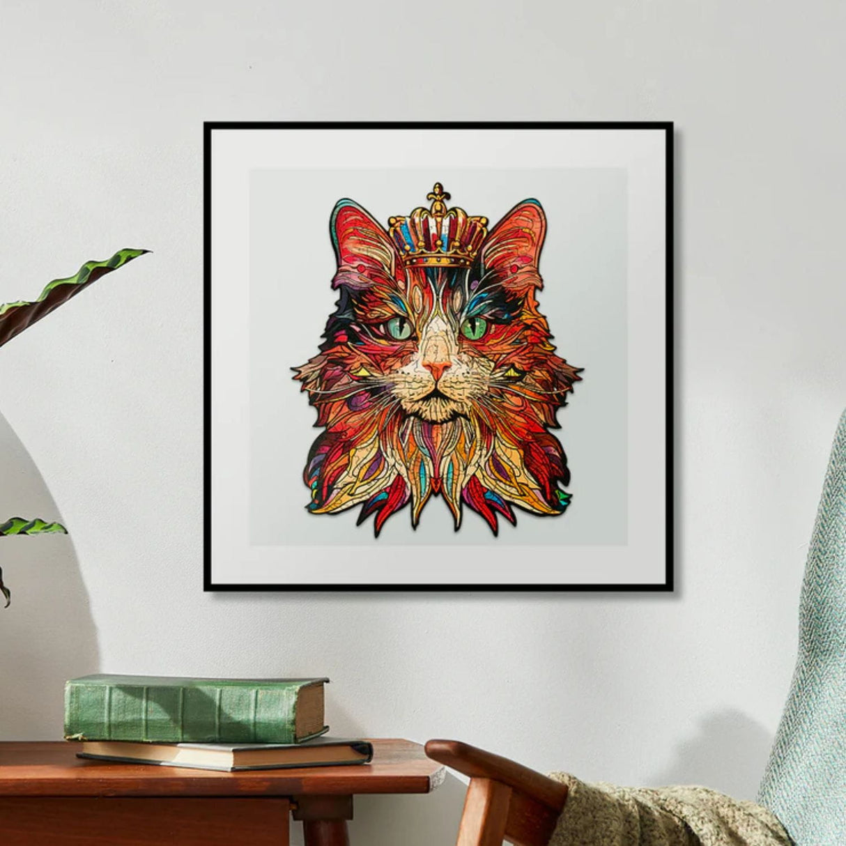 Rowood - Puzzle de Madera King Cat