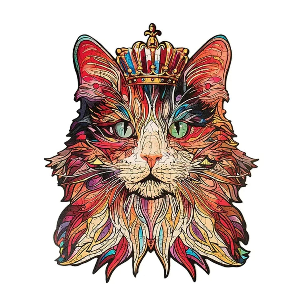 Rowood - Puzzle de Madera King Cat