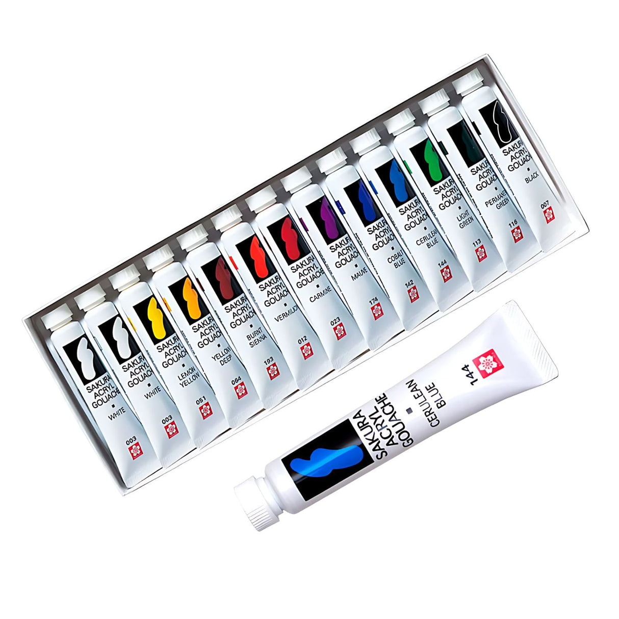 Sakura Acryl Gouache - Set 12 Pinturas Gouache
