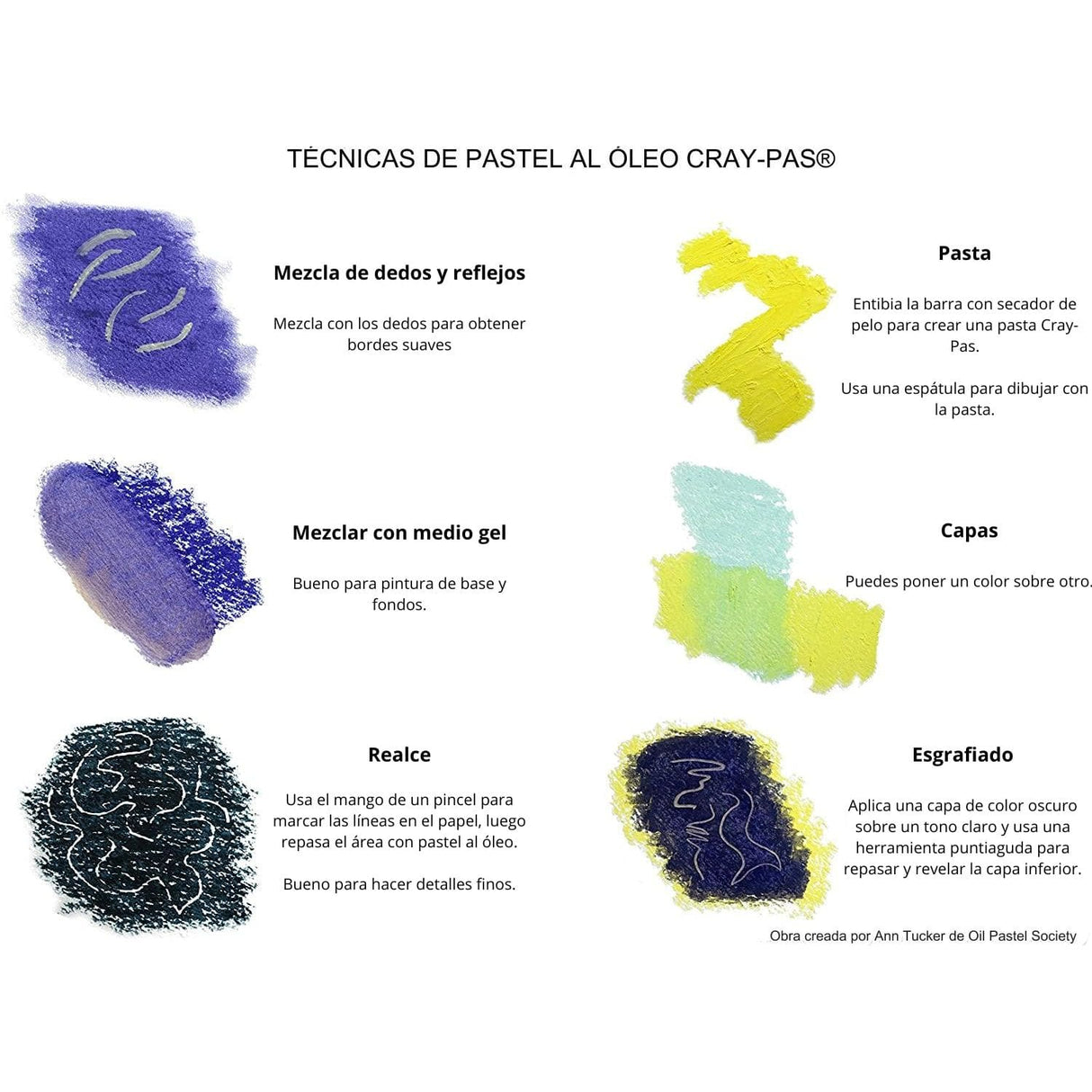 Sakura Cray-Pas - Set 16 Pasteles al Óleo Expressionist