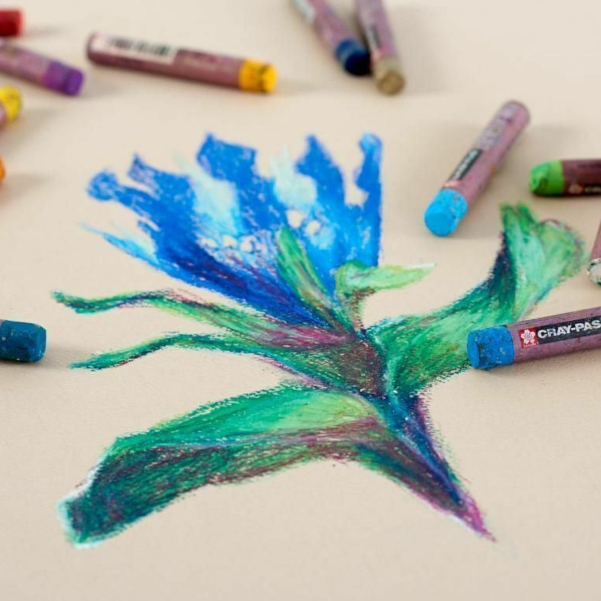 Sakura Cray-Pas - Set 36 Pasteles al Óleo Expressionist