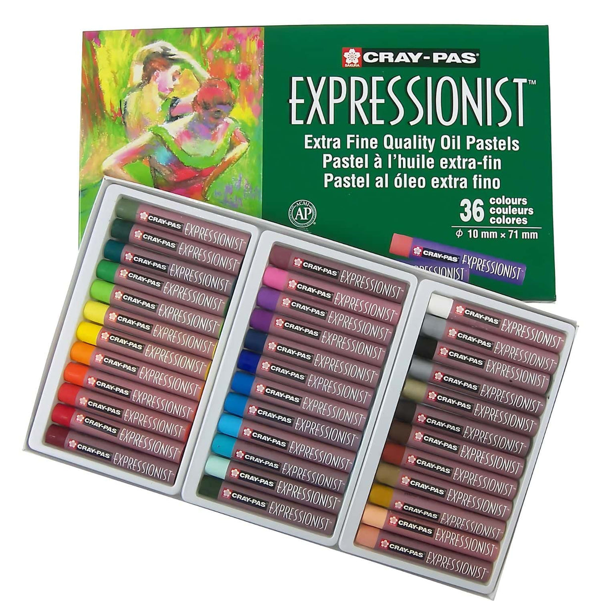 Sakura Cray-Pas - Set 36 Pasteles al Óleo Expressionist