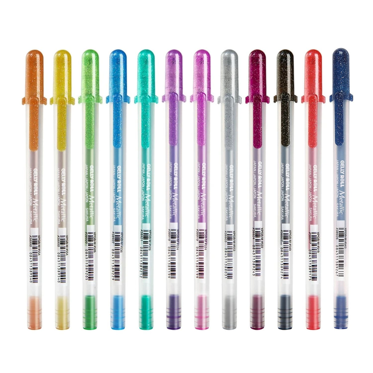 Sakura Gelly Roll - Set 12 Lápices Tinta Gel Metallic