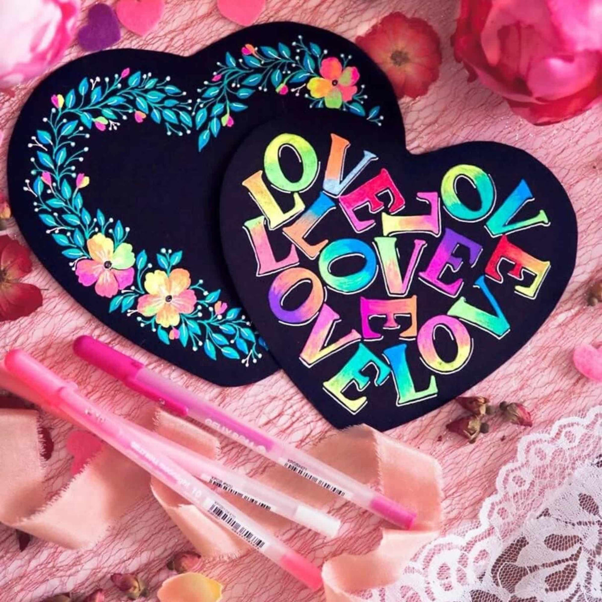 Sakura Gelly Roll - Set 12 Lápices Tinta Gel Moonlight and White