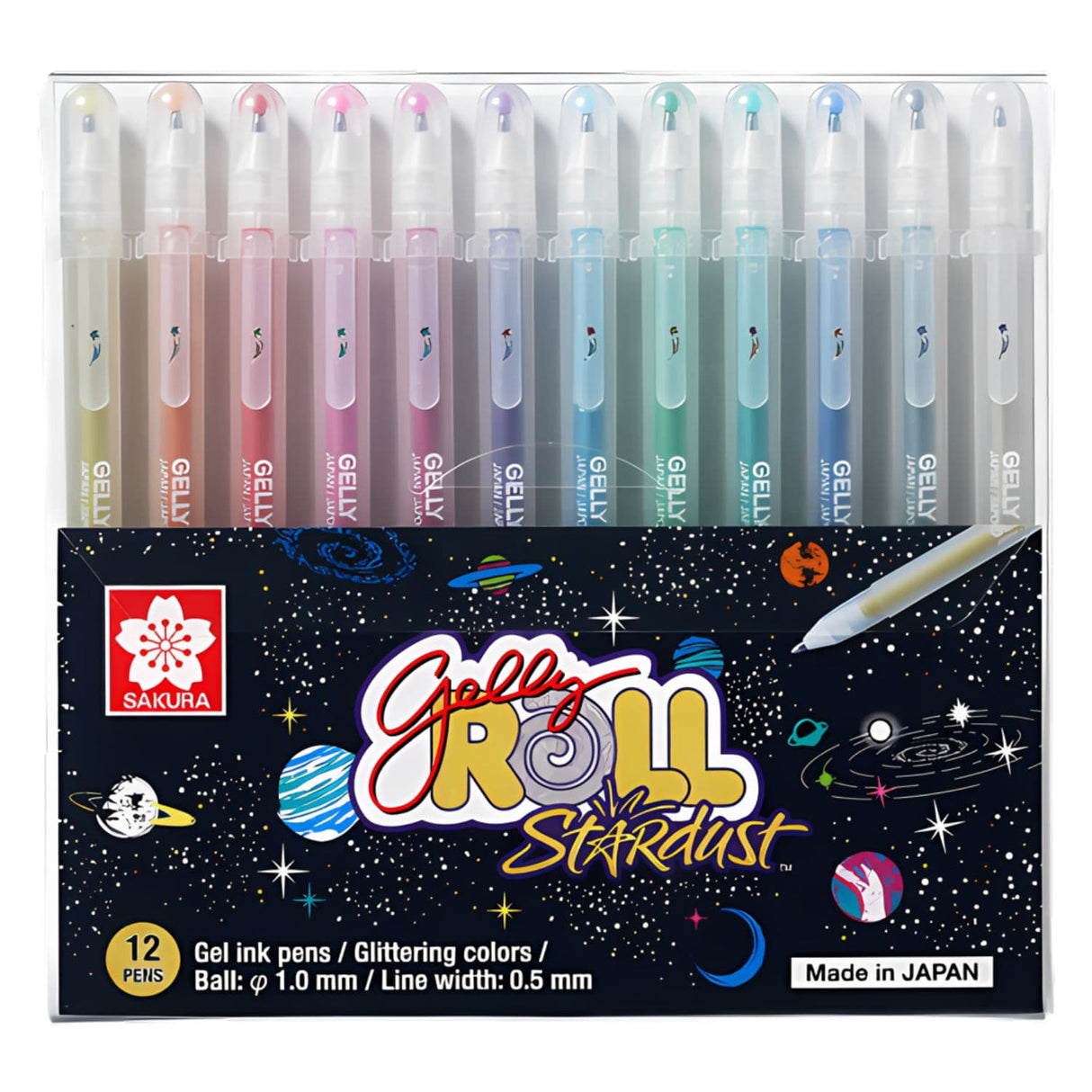 Sakura Gelly Roll - Set 12 Lápices Tinta Gel Stardust