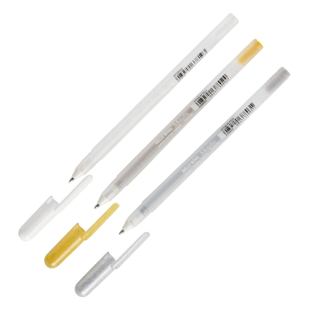 Sakura Gelly Roll - Set 3 Lápices Tinta Gel Metallic & White