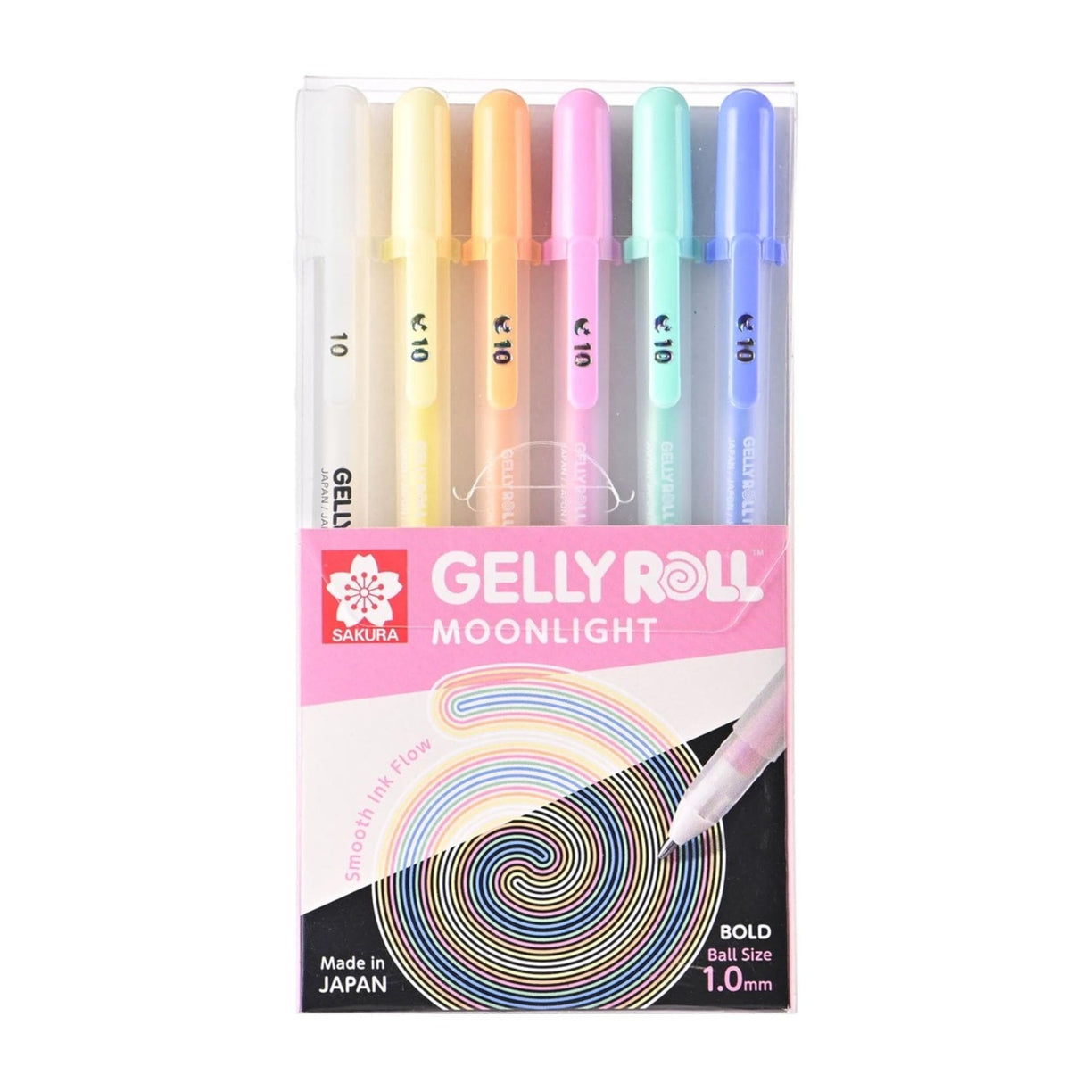 Sakura Gelly Roll - Set 6 Lápices Tinta Gel Moonlight