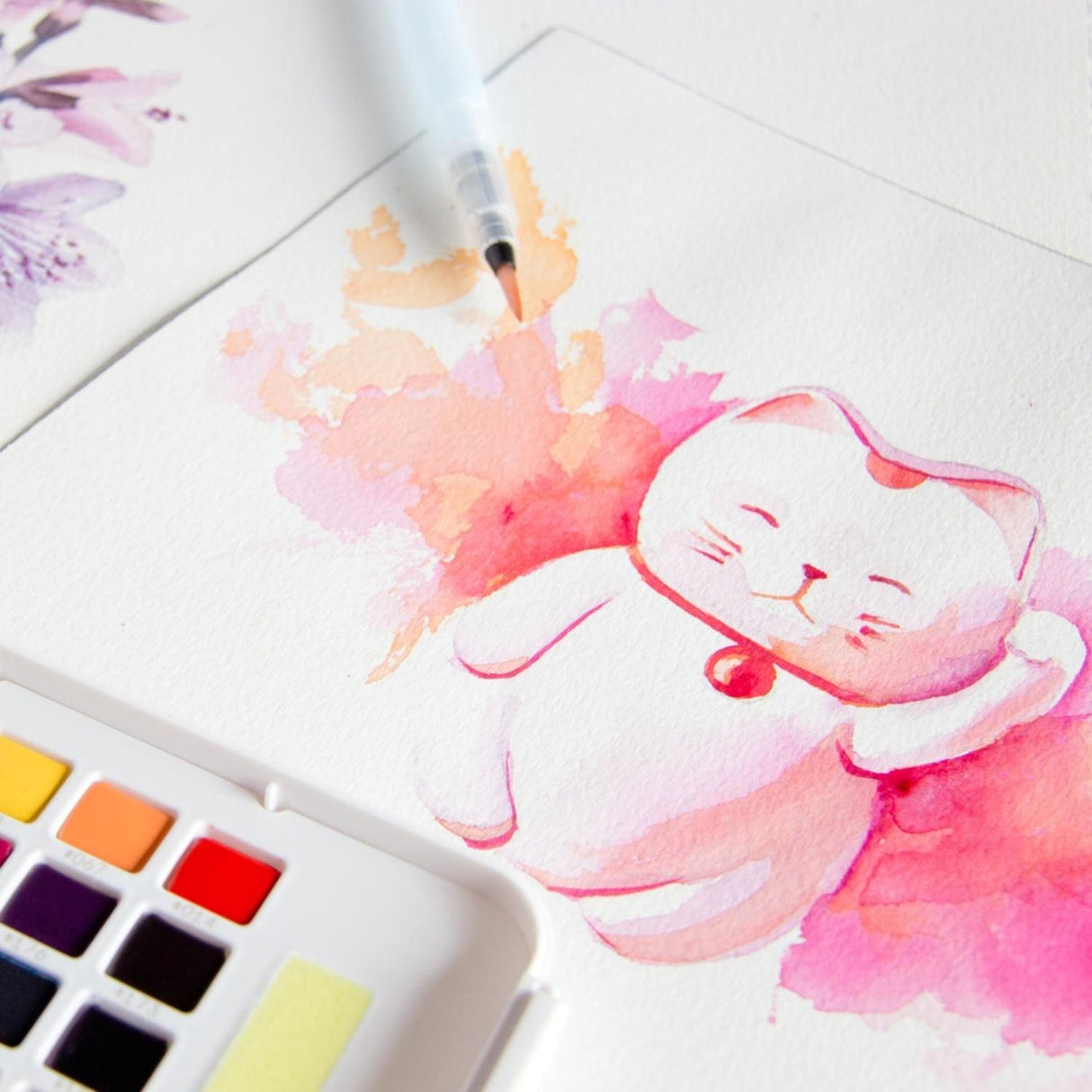 Sakura Koi - Acuarela Recarga 1/2 Pastilla