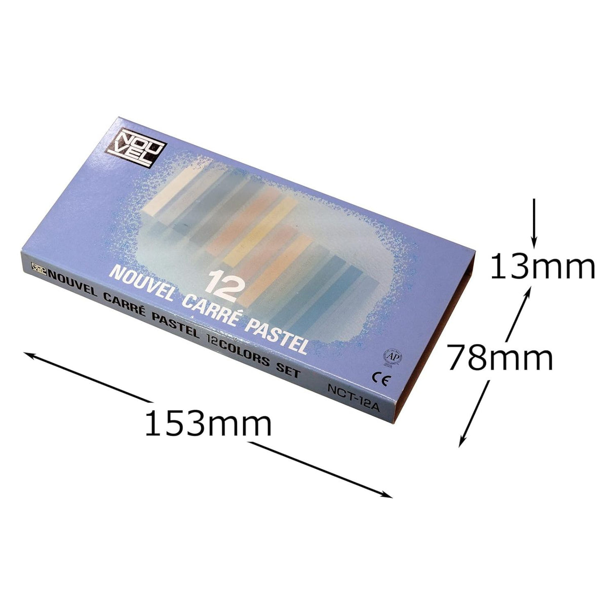 Sakura Nouvel Carre - Set 12 Pasteles Secos en Barra A