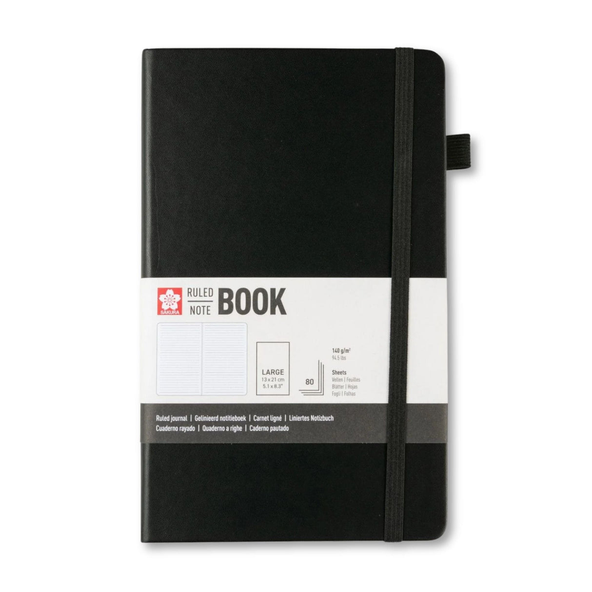 Sakura Ruled Note Book - Libreta Con Líneas