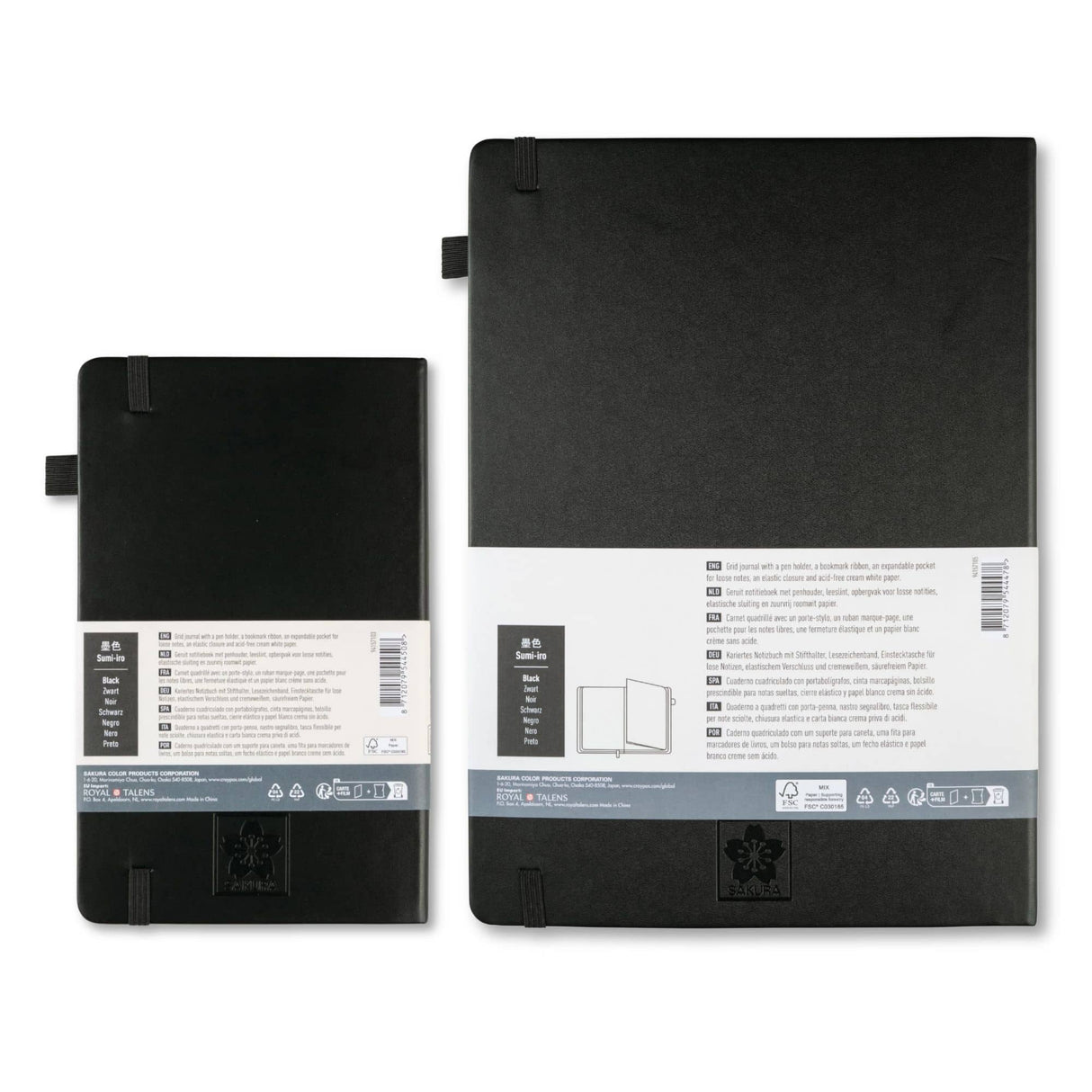 Sakura Squared Note Book - Libreta Cuadros