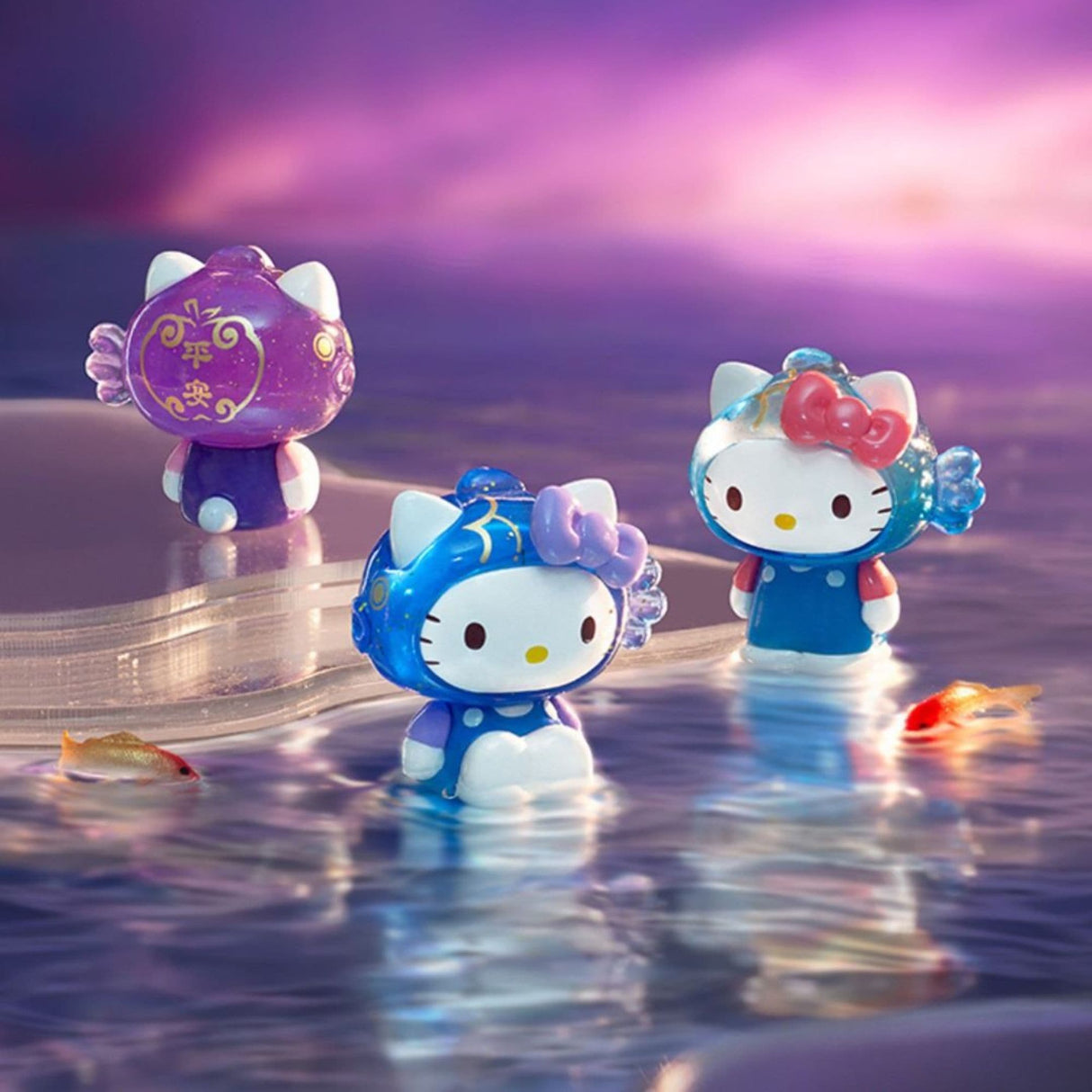 Sanrio - Blind Box Bean Hello Kitty Lucky Koi Series